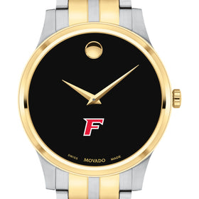 Fairfield Men&#39;s Movado Collection Two-Tone Watch with Black Dial Shot #1