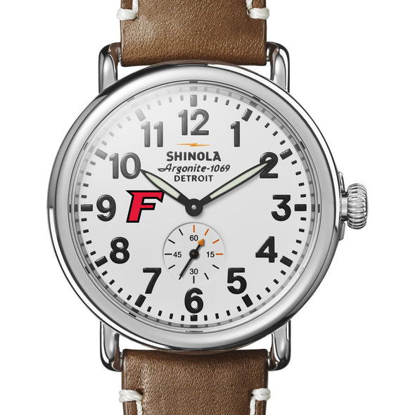 Fairfield Shinola Watch, The Runwell 41 mm White Dial Shot #1