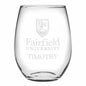 Fairfield Stemless Wine Glasses Made in the USA Shot #1