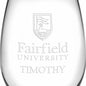 Fairfield Stemless Wine Glasses Made in the USA Shot #3