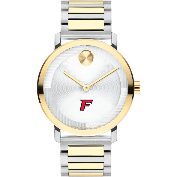 Fairfield University Men&#39;s Movado BOLD 2-Tone with Bracelet Shot #2