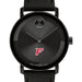 Fairfield University Men's Movado BOLD with Black Leather Strap