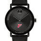 Fairfield University Men's Movado BOLD with Black Leather Strap Shot #1