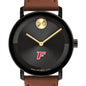 Fairfield University Men's Movado BOLD with Cognac Leather Strap Shot #1