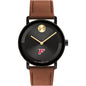 Fairfield University Men's Movado BOLD with Cognac Leather Strap Shot #2