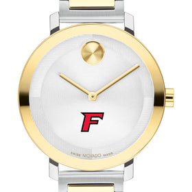 Fairfield University Women&#39;s Movado BOLD 2-Tone with Bracelet Shot #1