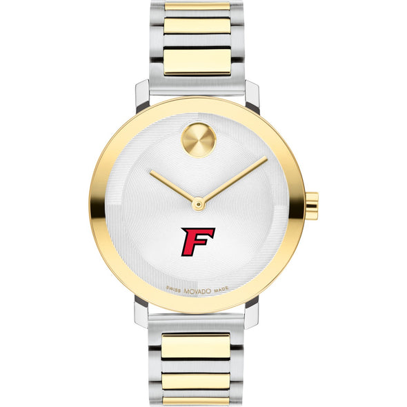 Fairfield University Women&#39;s Movado BOLD 2-Tone with Bracelet Shot #2