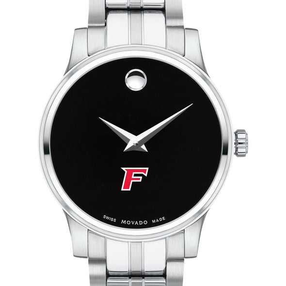 Fairfield Women&#39;s Movado Stainless Steel Watch with Black Dial Shot #1