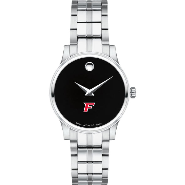 Fairfield Women&#39;s Movado Stainless Steel Watch with Black Dial Shot #2