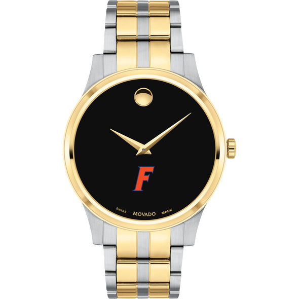 Florida Men&#39;s Movado Collection Two-Tone Watch with Black Dial Shot #2