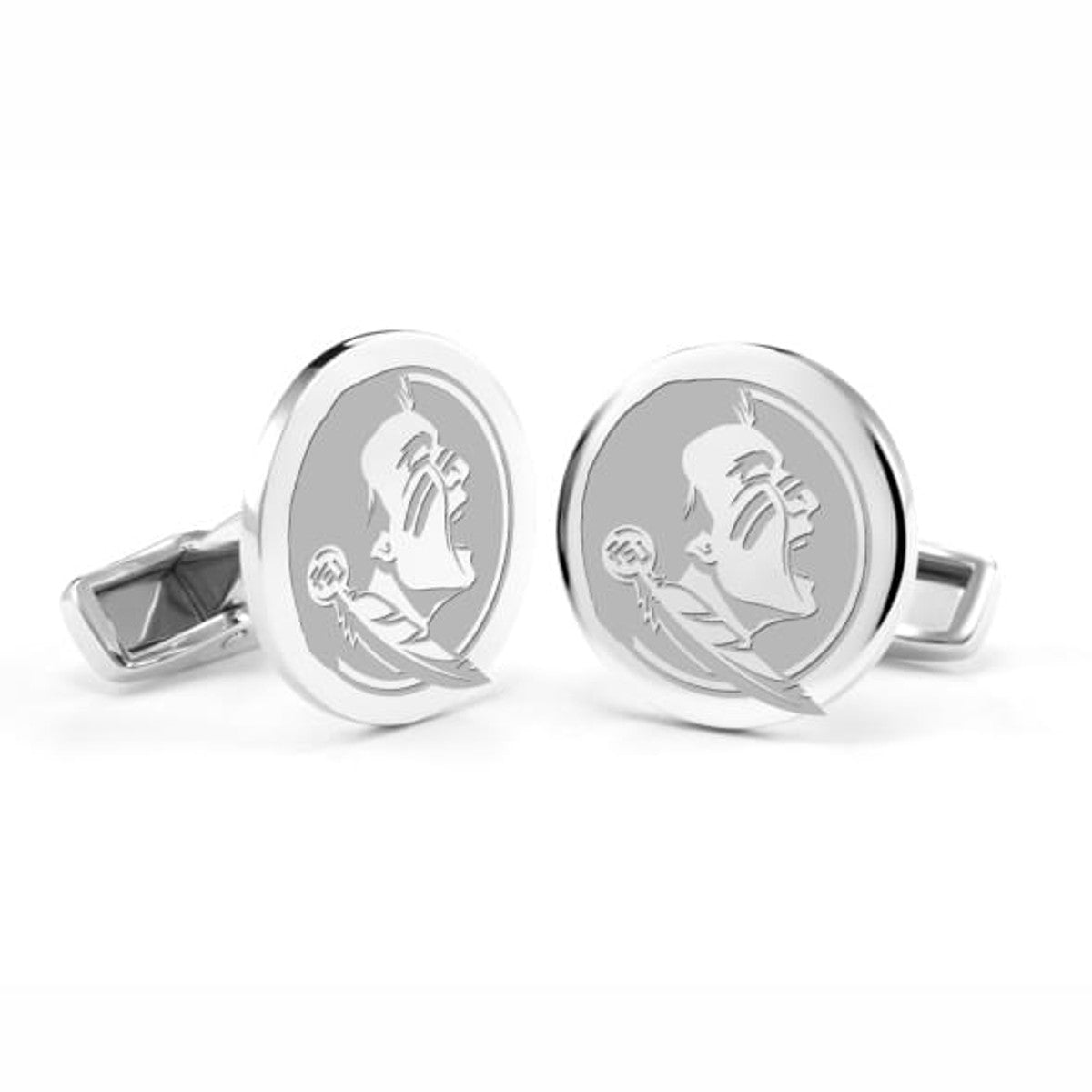 Florida State University Cufflinks in Sterling Silver | M.LaHart & Co.