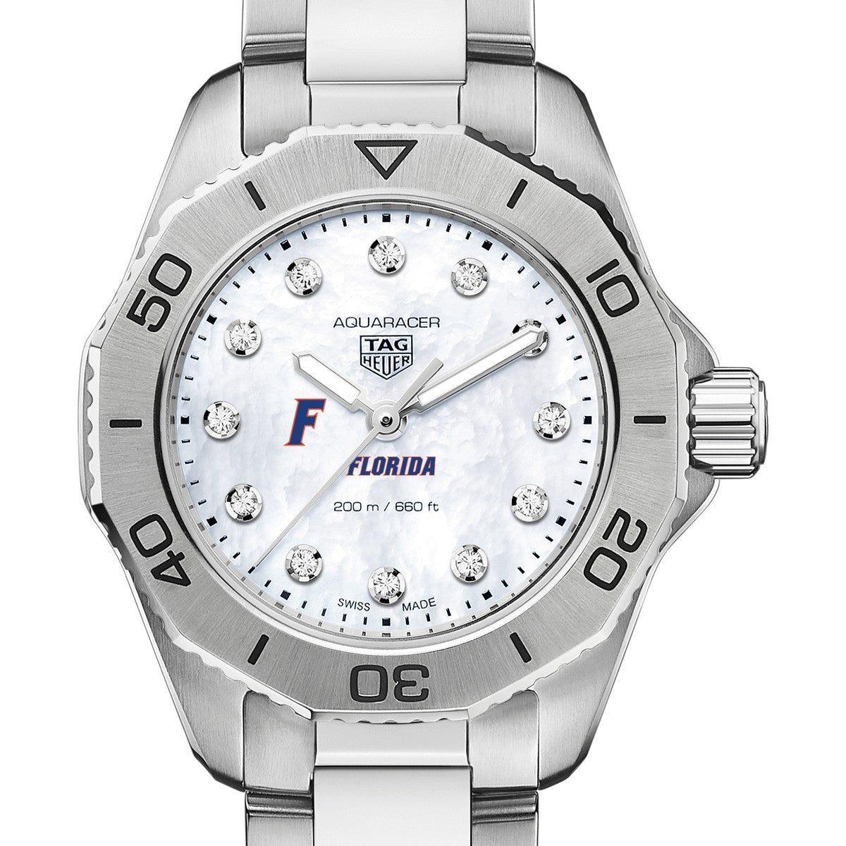 Florida Women s TAG Heuer Steel Aquaracer with Diamond Dial M