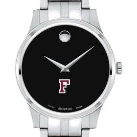 Fordham Men&#39;s Movado Collection Stainless Steel Watch with Black Dial Shot #1