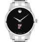 Fordham Men's Movado Collection Stainless Steel Watch with Black Dial Shot #1