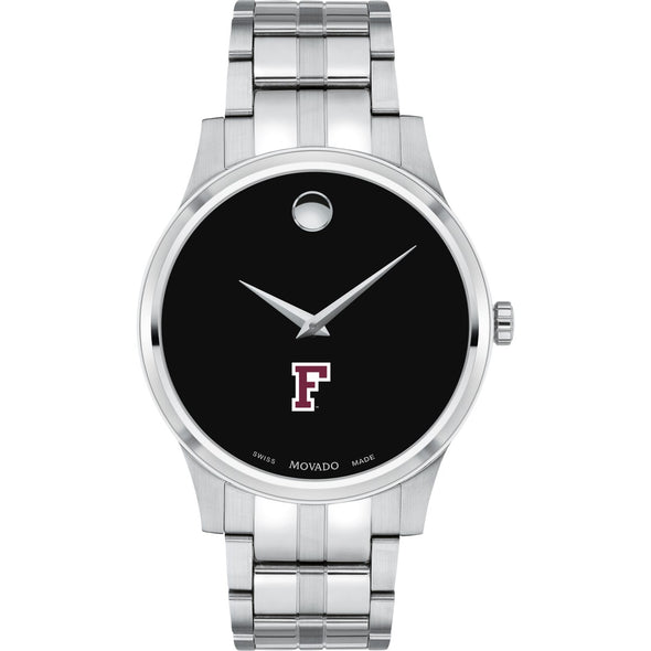 Fordham Men&#39;s Movado Collection Stainless Steel Watch with Black Dial Shot #2