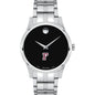 Fordham Men's Movado Collection Stainless Steel Watch with Black Dial Shot #2