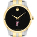 Fordham Men's Movado Collection Two-Tone Watch with Black Dial