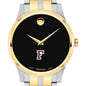 Fordham Men's Movado Collection Two-Tone Watch with Black Dial Shot #1