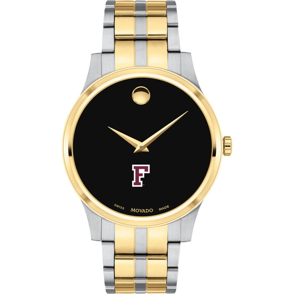 Fordham Men&#39;s Movado Collection Two-Tone Watch with Black Dial Shot #2