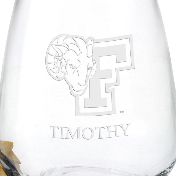 Fordham Stemless Wine Glasses Shot #3