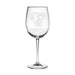 Fordham University Red Wine Glasses - Made in the USA