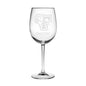 Fordham University Red Wine Glasses - Made in the USA Shot #1