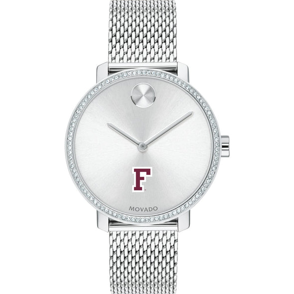 Fordham Women&#39;s Movado Bold with Crystal Bezel &amp; Mesh Bracelet Shot #2