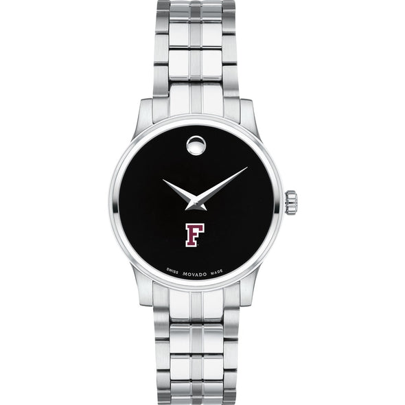 Fordham Women&#39;s Movado Stainless Steel Watch with Black Dial Shot #2