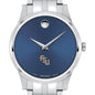 FSU Men's Movado Collection Stainless Steel Watch with Blue Dial Shot #1