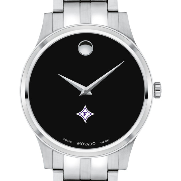 Furman Men&#39;s Movado Collection Stainless Steel Watch with Black Dial Shot #1