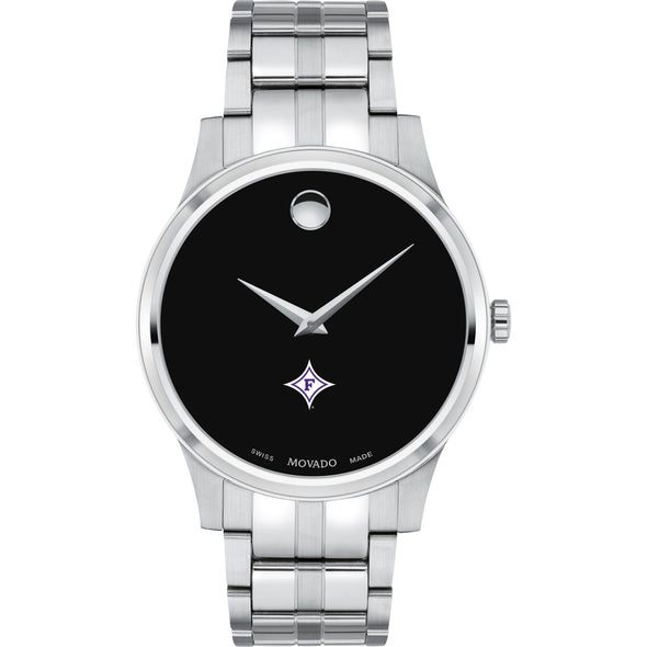 Furman Men&#39;s Movado Collection Stainless Steel Watch with Black Dial Shot #2