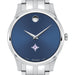 Furman Men's Movado Collection Stainless Steel Watch with Blue Dial