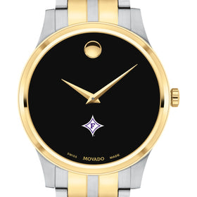 Furman Men&#39;s Movado Collection Two-Tone Watch with Black Dial Shot #1