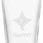 Furman University 16 oz Pint Glass Shot #3