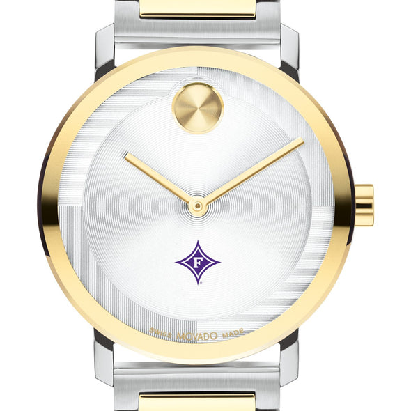 Furman University Men&#39;s Movado BOLD 2-Tone with Bracelet Shot #1