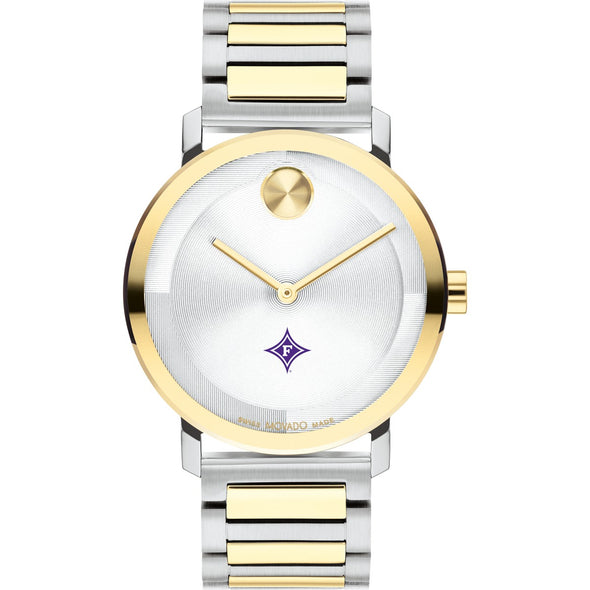 Furman University Men&#39;s Movado BOLD 2-Tone with Bracelet Shot #2