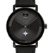 Furman University Men's Movado BOLD with Black Leather Strap