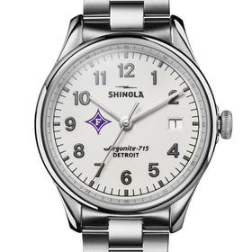 Furman University Shinola Watch, The Vinton 38 mm Alabaster Dial at M.LaHart &amp; Co. Shot #1