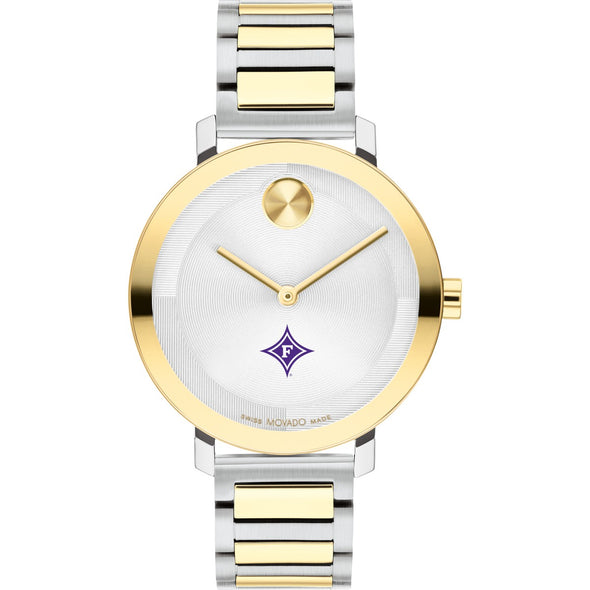 Furman University Women&#39;s Movado BOLD 2-Tone with Bracelet Shot #2