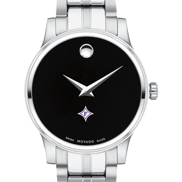 Furman Women&#39;s Movado Stainless Steel Watch with Black Dial Shot #1