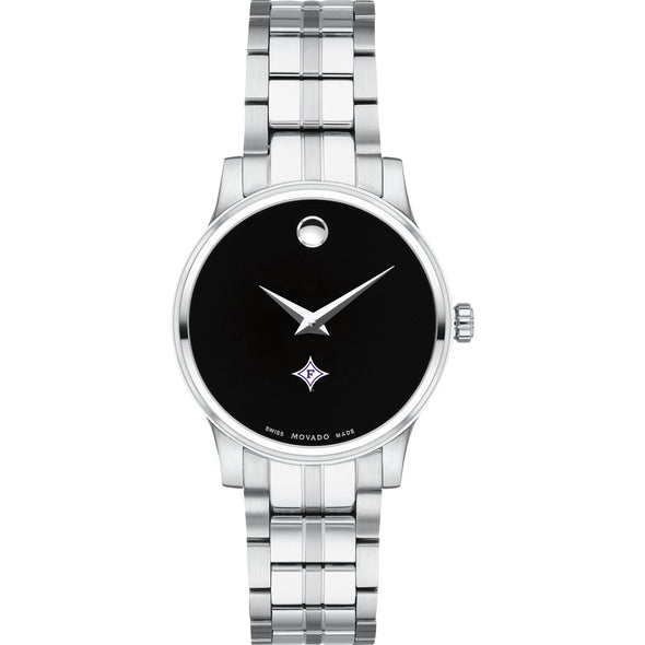 Furman Women&#39;s Movado Stainless Steel Watch with Black Dial Shot #2