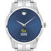 George Mason Men's Movado Collection Stainless Steel Watch with Blue Dial