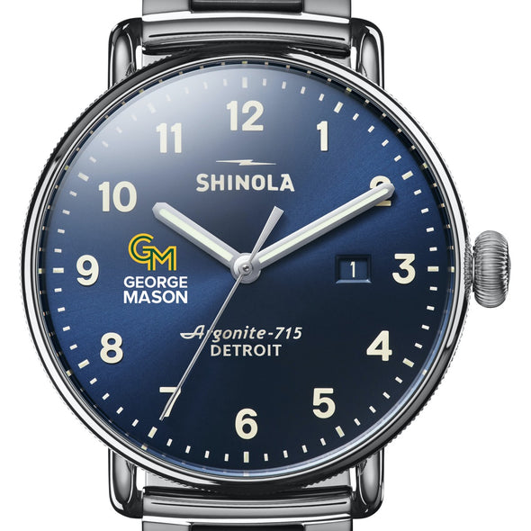 George Mason Shinola Watch, The Canfield 43 mm Blue Dial Shot #1