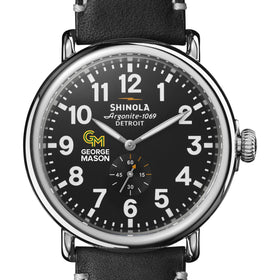 George Mason Shinola Watch, The Runwell 47 mm Black Dial Shot #1