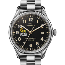 George Mason Shinola Watch, The Vinton 38 mm Black Dial Shot #1