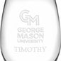 George Mason Stemless Wine Glasses Made in the USA Shot #3