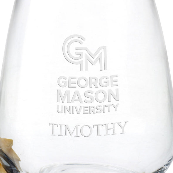 George Mason Stemless Wine Glasses Shot #3