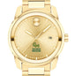 George Mason University Men's Movado BOLD Gold with Date Window Shot #1