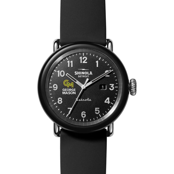 George Mason University Shinola Watch, The Detrola 43 mm Black Dial at M.LaHart &amp; Co. Shot #2