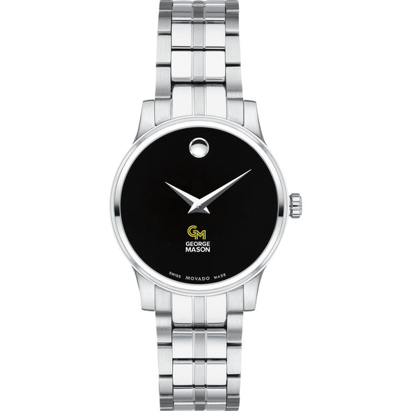 George Mason Women&#39;s Movado Stainless Steel Watch with Black Dial Shot #2